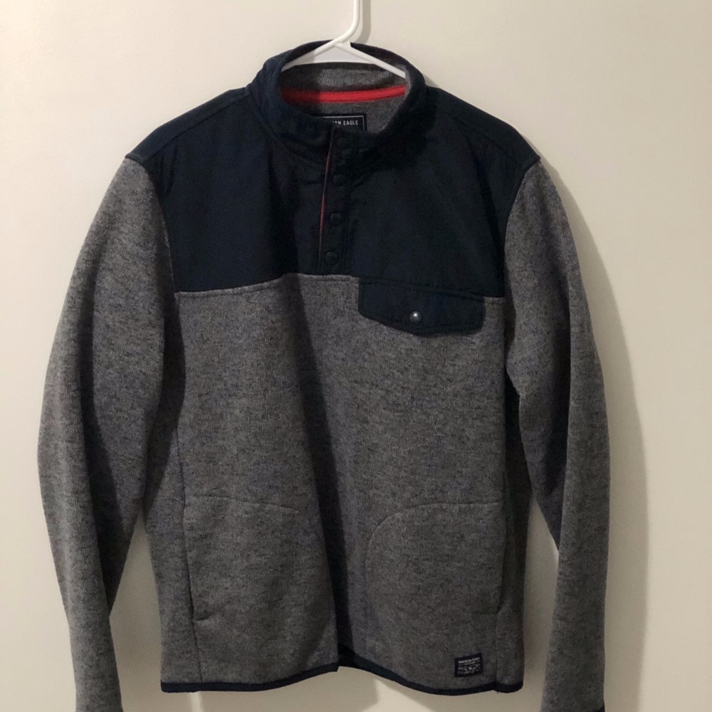 American Eagle Snap Pullover (Medium)